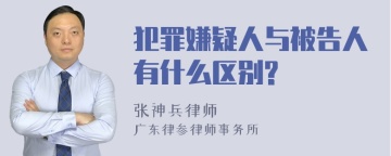 犯罪嫌疑人与被告人有什么区别?