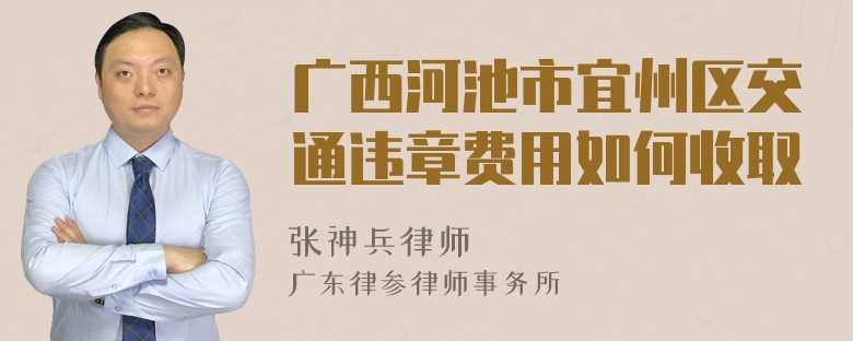 广西河池市宜州区交通违章费用如何收取