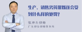 生产、销售劣药罪既遂会受到什么样的处罚?