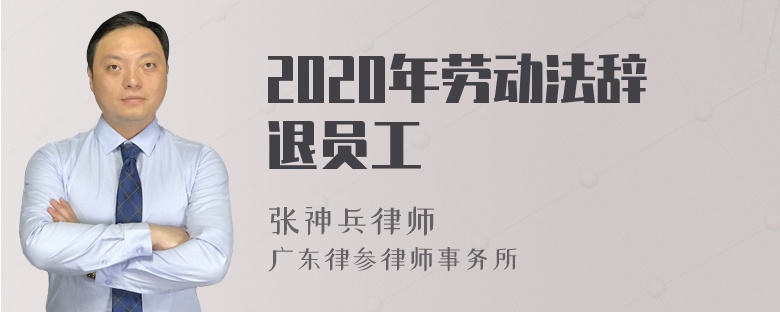 2020年劳动法辞退员工