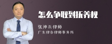 怎么争取到抚养权