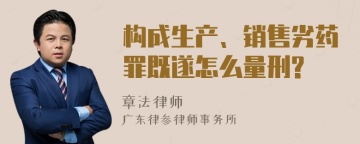 构成生产、销售劣药罪既遂怎么量刑?