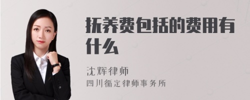 抚养费包括的费用有什么