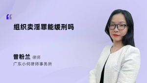 组织卖淫罪能缓刑吗