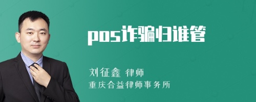 pos诈骗归谁管