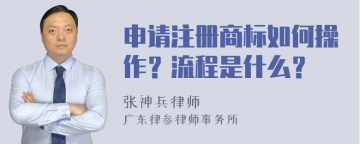 申请注册商标如何操作？流程是什么？