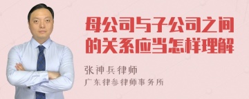 母公司与子公司之间的关系应当怎样理解