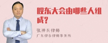 股东大会由哪些人组成?