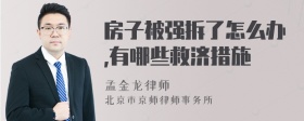 房子被强拆了怎么办,有哪些救济措施