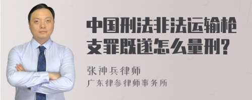 中国刑法非法运输枪支罪既遂怎么量刑?