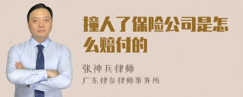 撞人了保险公司是怎么赔付的