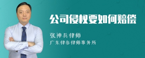 公司侵权要如何赔偿