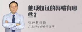 他项权证的弊端有哪些?