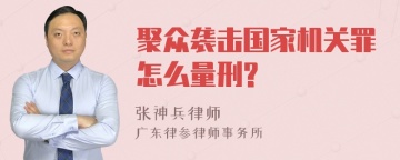 聚众袭击国家机关罪怎么量刑?