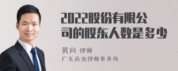 2022股份有限公司的股东人数是多少