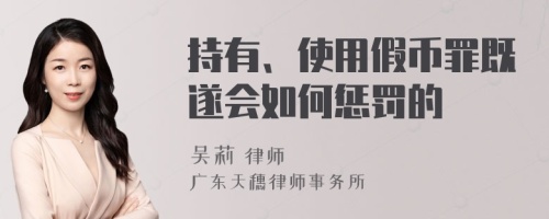 持有、使用假币罪既遂会如何惩罚的