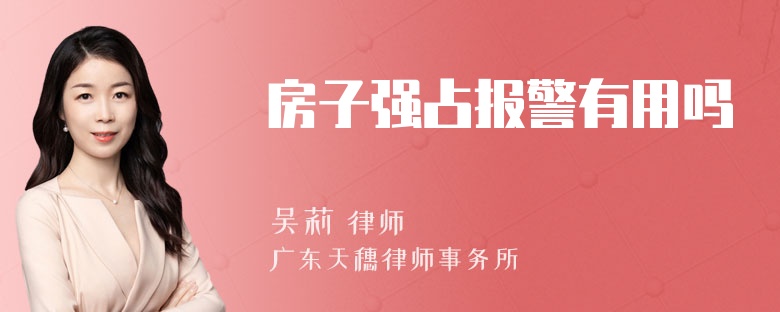 房子强占报警有用吗