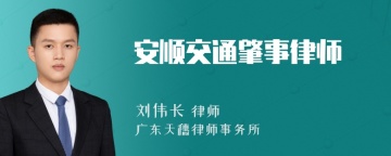 安顺交通肇事律师