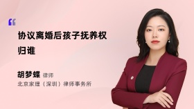 协议离婚后孩子抚养权归谁