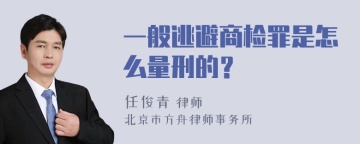 一般逃避商检罪是怎么量刑的？