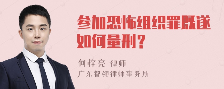 参加恐怖组织罪既遂如何量刑？