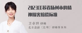 2023江苏省扬州市的精神损害赔偿标准