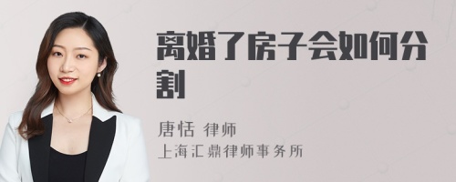 离婚了房子会如何分割