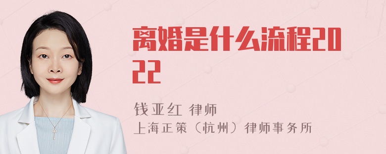 离婚是什么流程2022