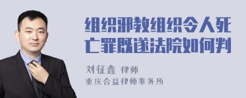 组织邪教组织令人死亡罪既遂法院如何判