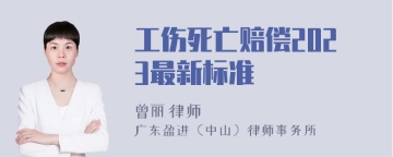 工伤死亡赔偿2023最新标准