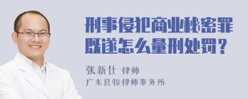 刑事侵犯商业秘密罪既遂怎么量刑处罚？