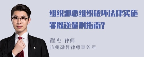 组织邪恶组织破坏法律实施罪既遂量刑指南?