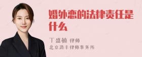 婚外恋的法律责任是什么