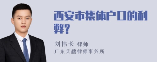 西安市集体户口的利弊?