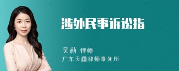 涉外民事诉讼指