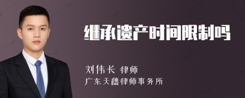 继承遗产时间限制吗