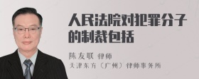 人民法院对犯罪分子的制裁包括