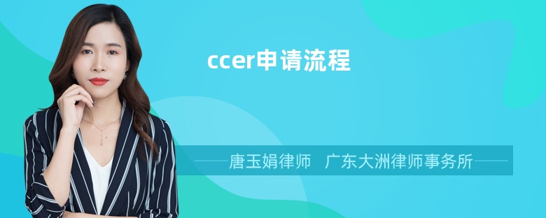 ccer申请流程