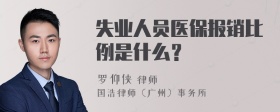 失业人员医保报销比例是什么？