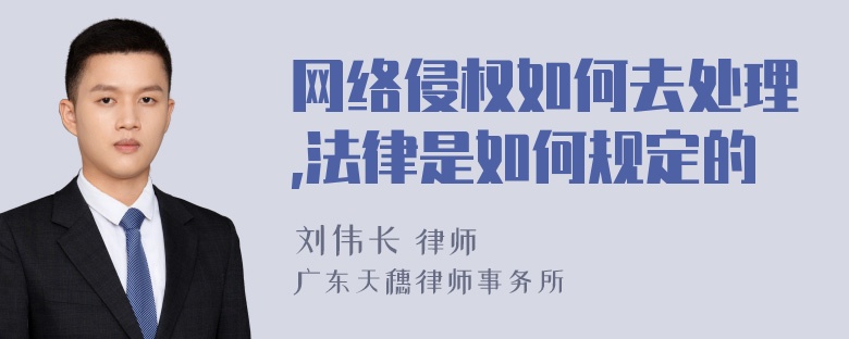 网络侵权如何去处理,法律是如何规定的