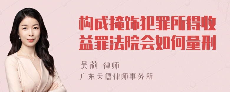 构成掩饰犯罪所得收益罪法院会如何量刑