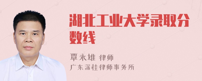 湖北工业大学录取分数线