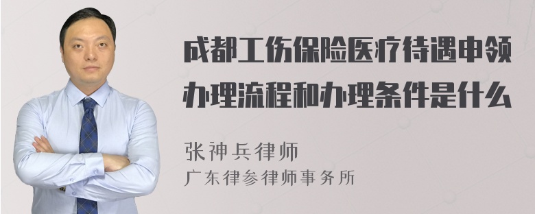 成都工伤保险医疗待遇申领办理流程和办理条件是什么