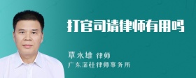 打官司请律师有用吗