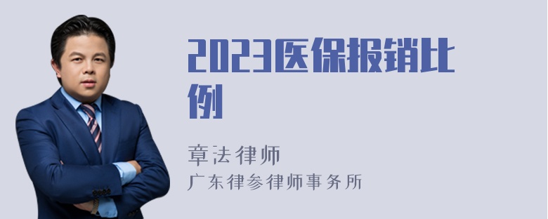 2023医保报销比例