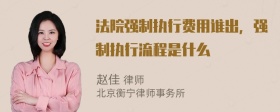 法院强制执行费用谁出，强制执行流程是什么