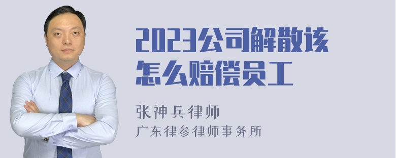 2023公司解散该怎么赔偿员工