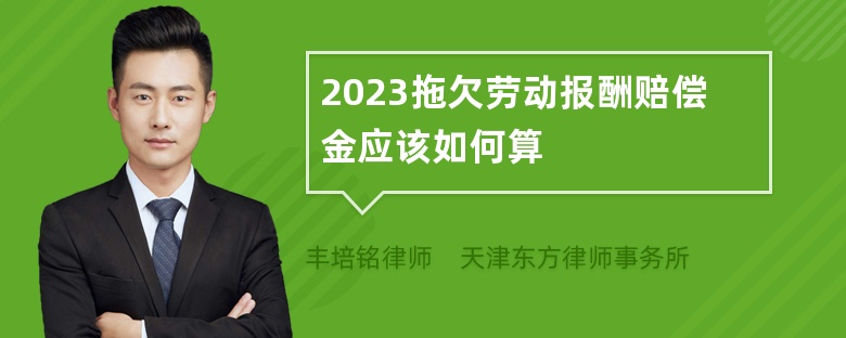 2023拖欠劳动报酬赔偿金应该如何算