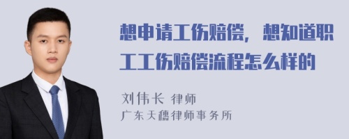 想申请工伤赔偿，想知道职工工伤赔偿流程怎么样的