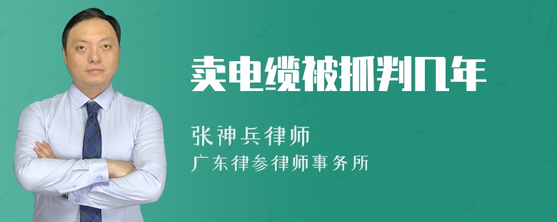 卖电缆被抓判几年